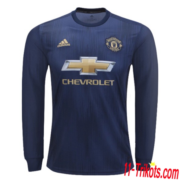 Neuestes Fussball Manchester United Heimtrikot Langarm 2018/19 | 11-trikots