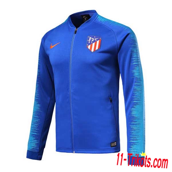 Chaqueta Futbol Atletico Madrid Azul 2018/2019