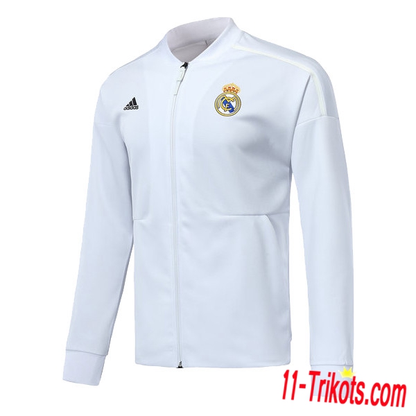 Chaqueta Futbol Real Madrid Blanco 2018/2019