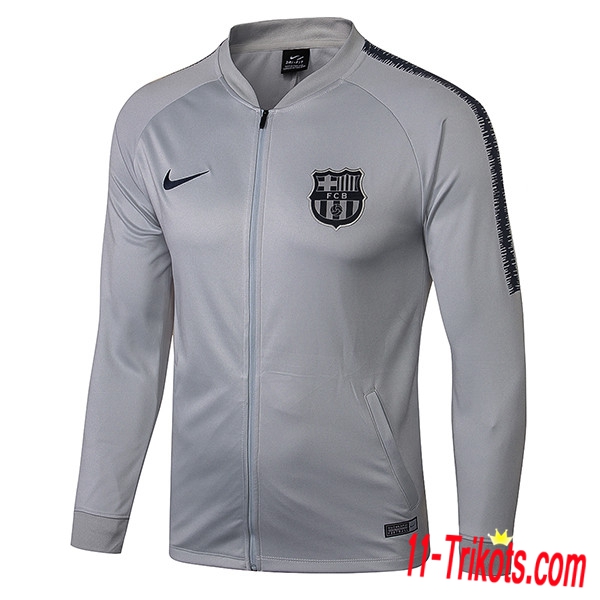 Chaqueta Futbol FC Barcelona Gris 2018/2019