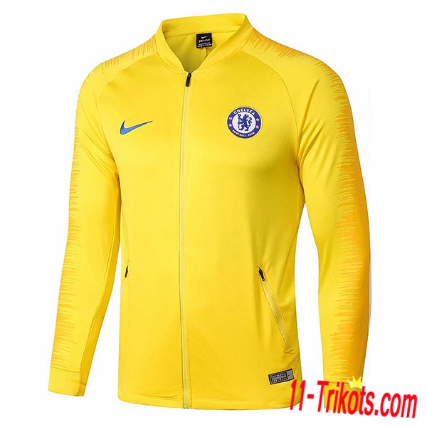 Chaqueta Futbol FC Chelsea Amarillo 2018/2019