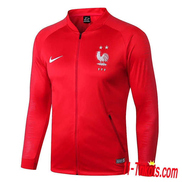 Chaqueta Futbol Francia 2 Etoiles Rojo 2018/2019