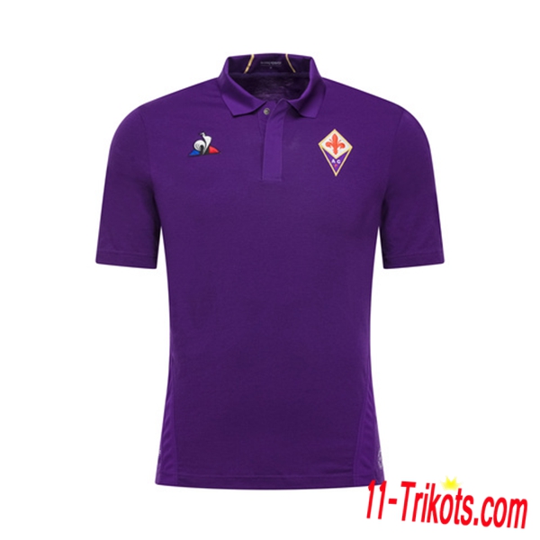 Neues ACF Fiorentina Heimtrikot Purpurrot 2018-19 Kurzarm Herren Erstellen