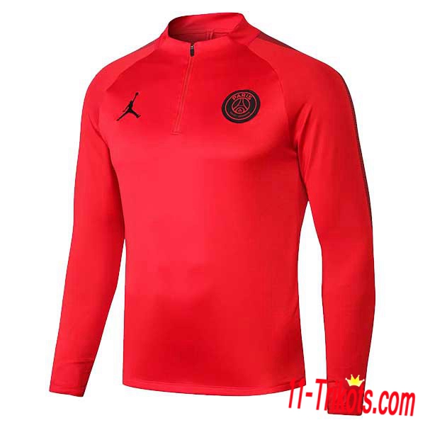 Sudadera de entrenamiento Jordan PSG Roja 2018/2019