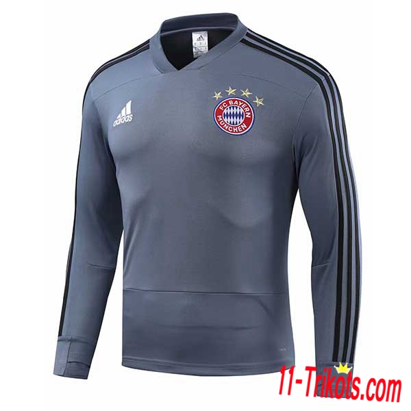 Sudadera de entrenamiento Bayern Munich Gris 2018/2019