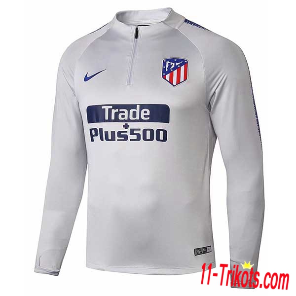 Sudadera de entrenamiento Atletico Madrid Gris 2018/2019