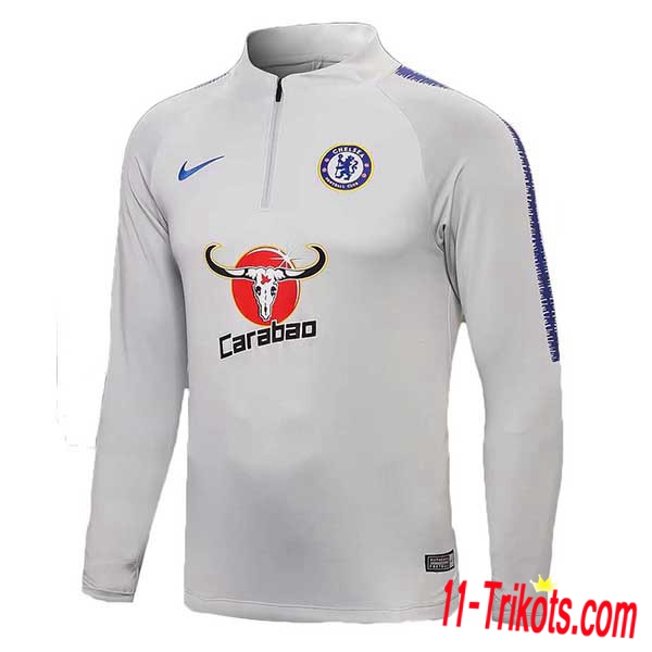 Sudadera de entrenamiento FC Chelsea Gris 2018/2019