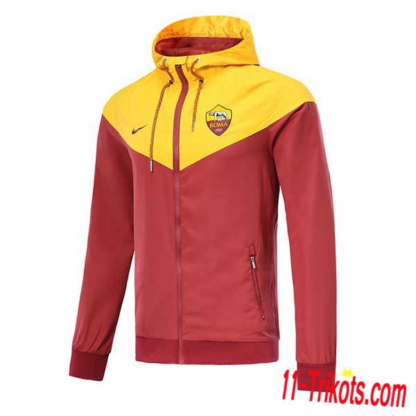 Chaqueta Futbol AS Roma Brown/Amarillo 2018/2019