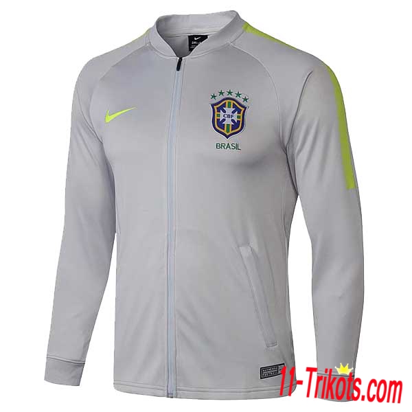 Chaqueta Futbol Brasil Gris 2018/2019