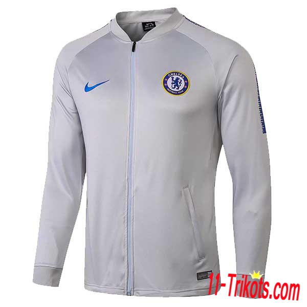 Chaqueta Futbol FC Chelsea Gris 2018/2019