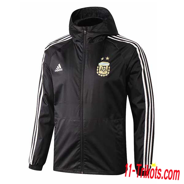 Chaqueta Futbol Coupe Vent Argentina Negro 2018/2019