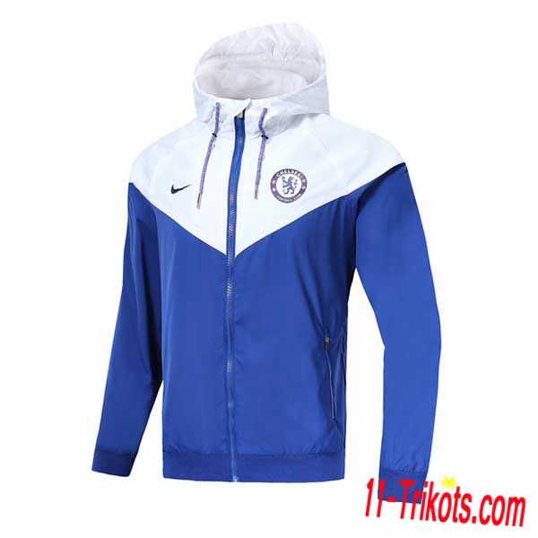 Chaqueta Futbol FC Chelsea Azul/Blanco 2018/2019