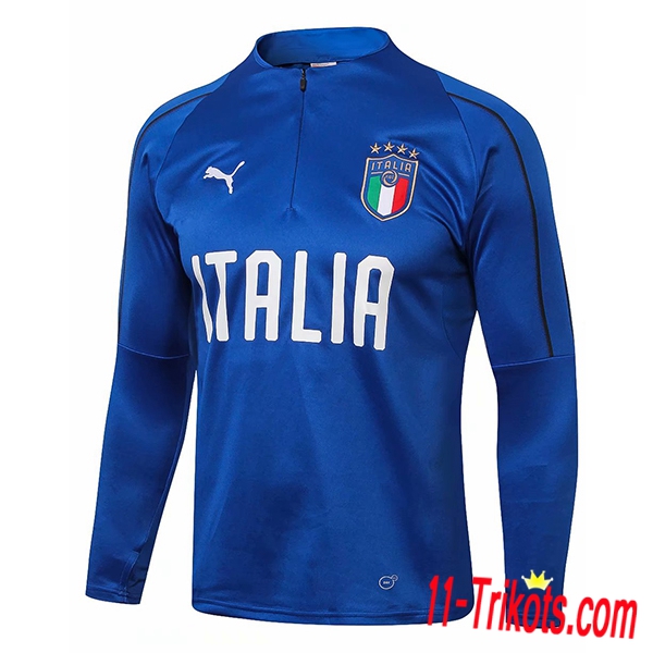 Sudadera de entrenamiento Italia Azul 2018/2019