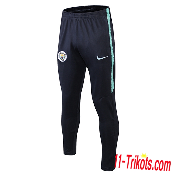 Pantalones de entrenamiento Manchester City Negro/Azul 2018/2019