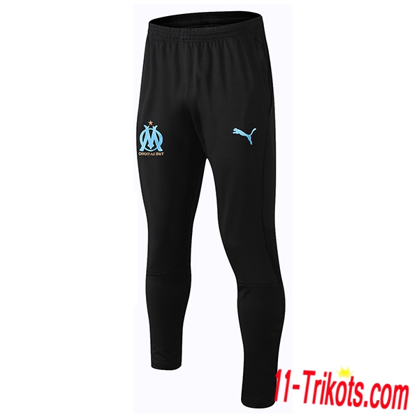 Pantalones de entrenamiento Marsella OM Negro/Azul 2018/2019