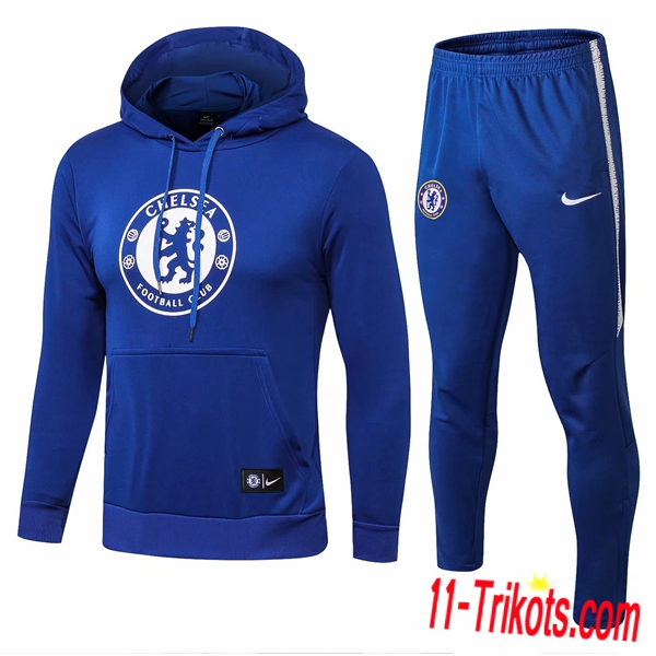 Neuestes Fussball FC Chelsea Trainingsanzug Blau 2018 2019 | 11-trikots