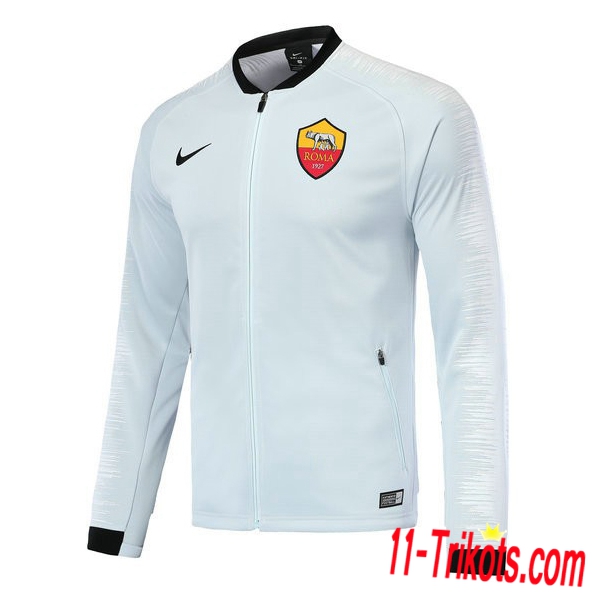 Chaqueta Futbol AS Roma Blanco 2018/2019