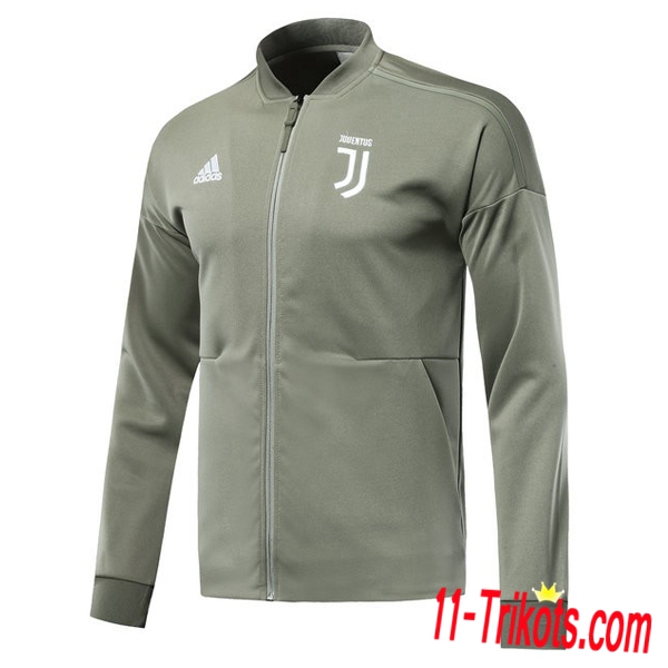 Chaqueta Futbol Juventus Gris oscuro 2018/2019