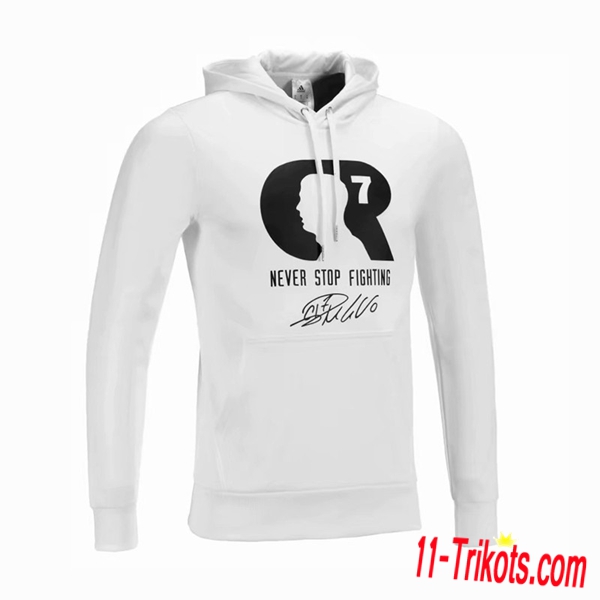 Sudadera de entrenamiento Juventus RONALDO 7 Blanco 2018/2019