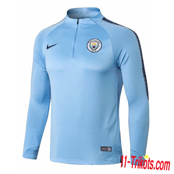 Sudadera de entrenamiento Manchester City Azul 2018/2019