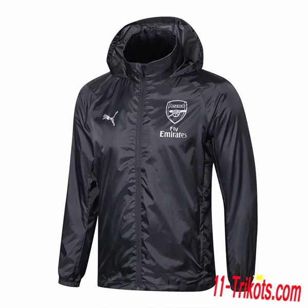 Chaqueta Futbol Coupe Vent Arsenal Gris oscuro 2018/2019