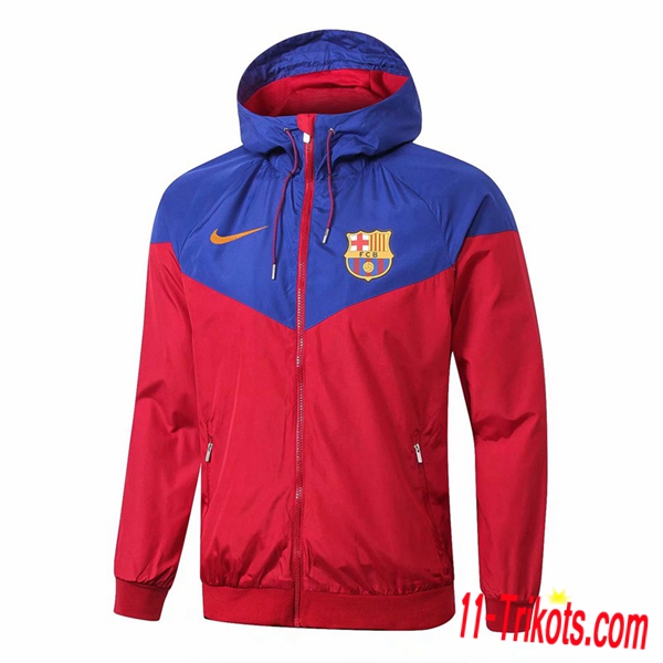 Chaqueta Futbol Coupe Vent FC Barcelona Roja/Azul 2018/2019