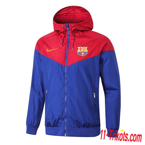 Chaqueta Futbol Coupe Vent FC Barcelona Azul/Roja 2018/2019