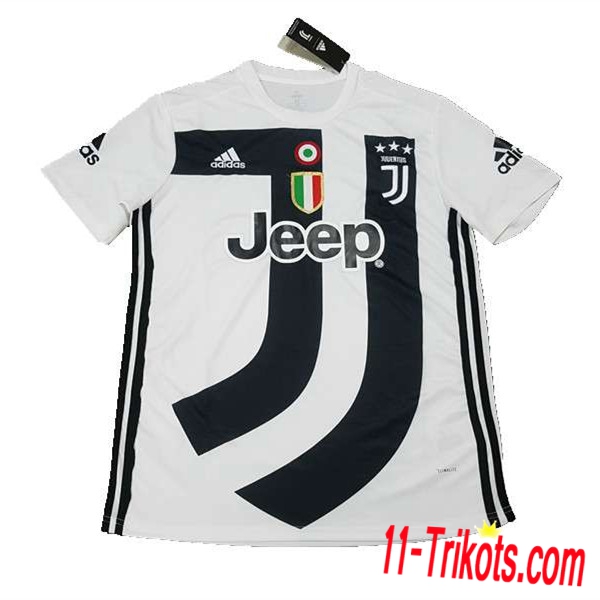 Neuestes Fussball Juventus Gedenkfeier Fussballtrikot Weiß 2018 2019 | 11-trikots