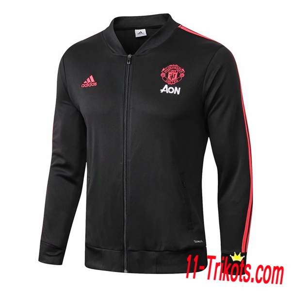 Chaqueta Futbol Manchester United Negro 2018/2019