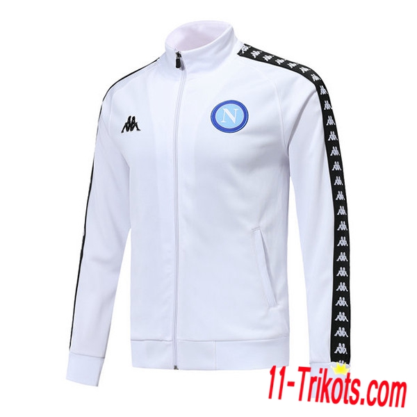 Chaqueta Futbol SSC Nápoles Blanco 2018 2019