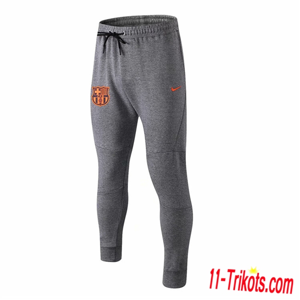 Pantalon Entrenamiento FC Barcelona Gris 2018 2019