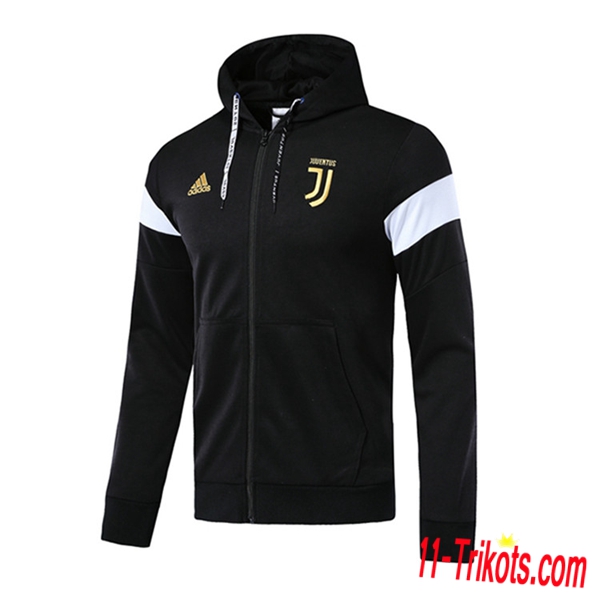 Chaqueta con capucha Juventus Negro 2018 2019