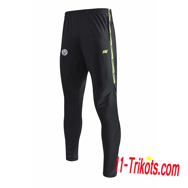 Pantalones Entrenamiento Manchester City Negro 2019 2020