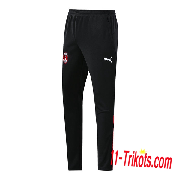 Pantalones Entrenamiento AC Milan Negro 2019 2020