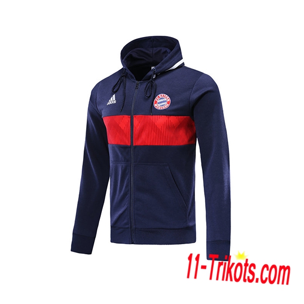 Chaqueta con capucha Bayern Munich Azul oscuro 2019 2020