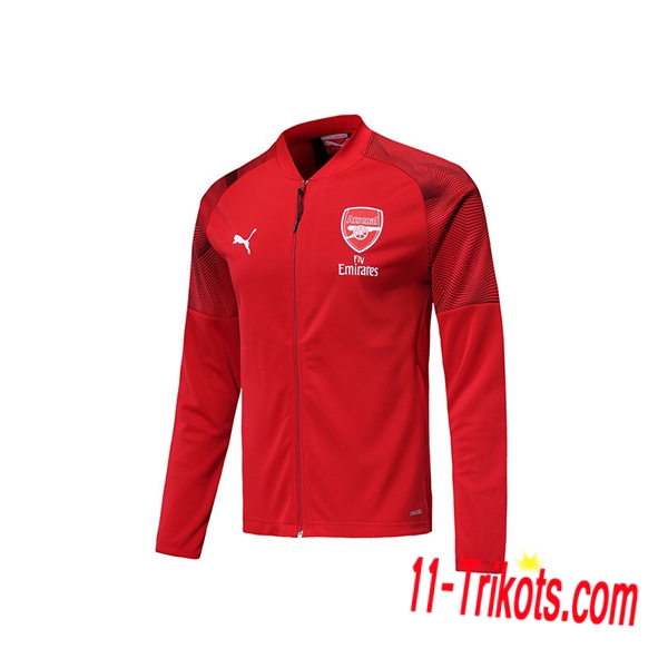 Nuevo Chaqueta Futbol Arsenal Roja 2019 2020