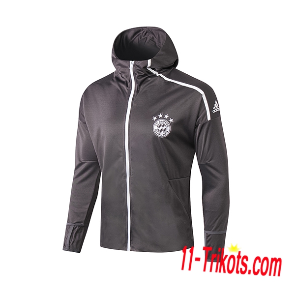 Chaqueta con capucha Bayern Munich Gris 2019 2020