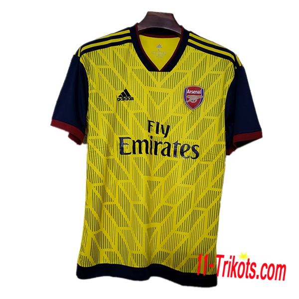 Neuestes Fussball Arsenal Version Konzept Fussballtrikot Gelb 2019 2020 | 11-trikots