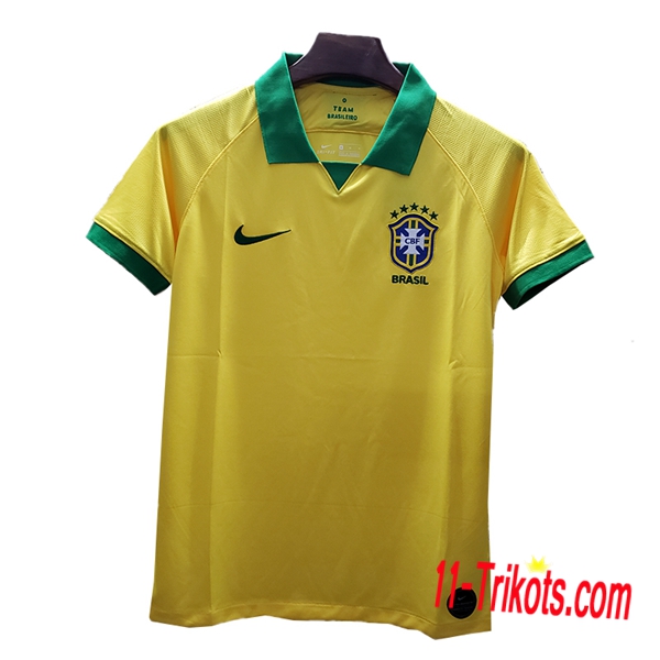 Neuestes Fussball Brasilien Durchgesickerte Version Heimtrikot 2019 2020 | 11-trikots