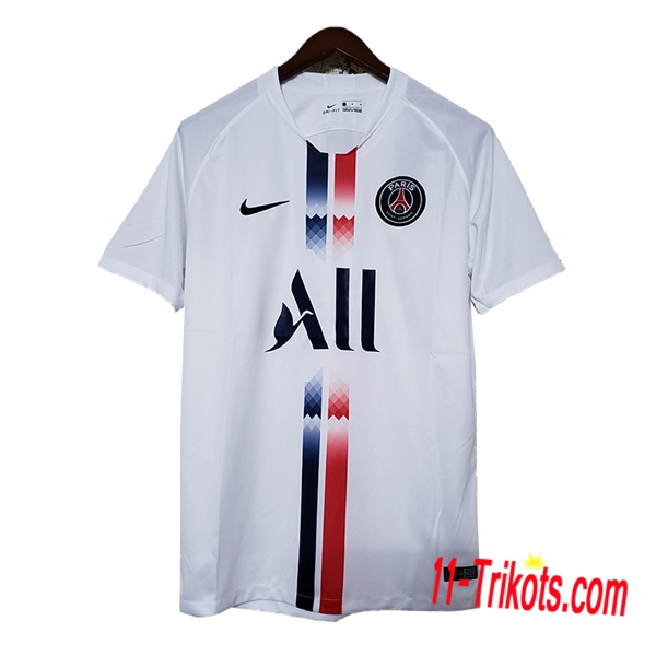 Neuestes Fussball PSG ALL Konzept Fussballtrikot Weiß 2019 2020 | 11-trikots