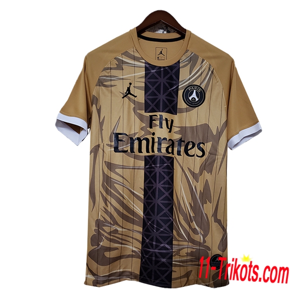 Neuestes Fussball PSG Jordan Golden Durchgesickerte Version Fussballtrikot 2019 2020 | 11-trikots