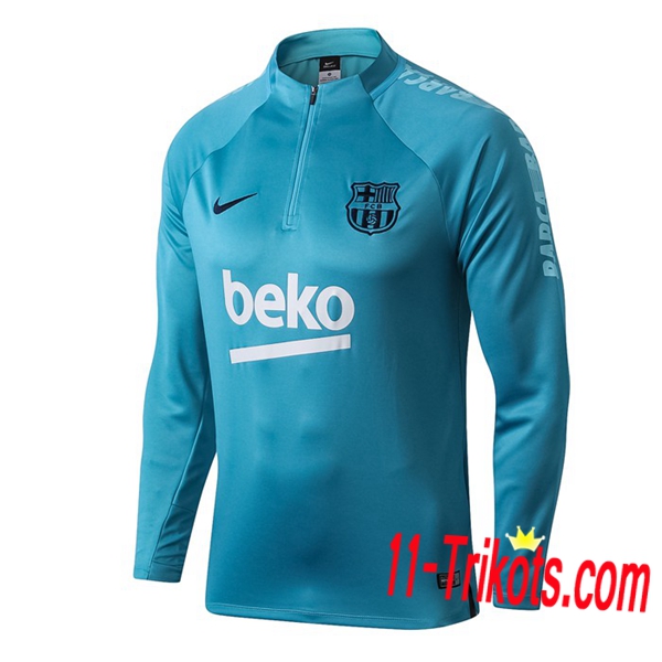 Sudadera de entrenamiento FC Barcelona Azul 2019 2020