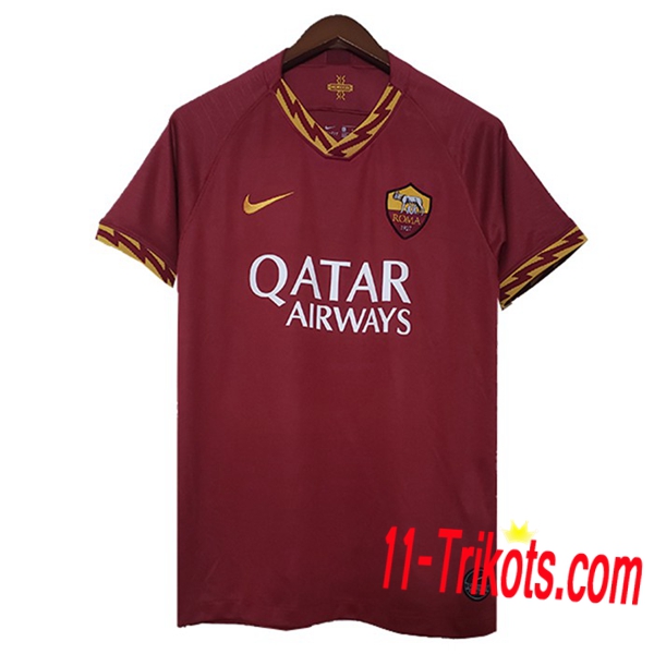 Neuestes Fussball AS Roma Heimtrikot Durchgesickerte Version 2019 2020 | 11-trikots