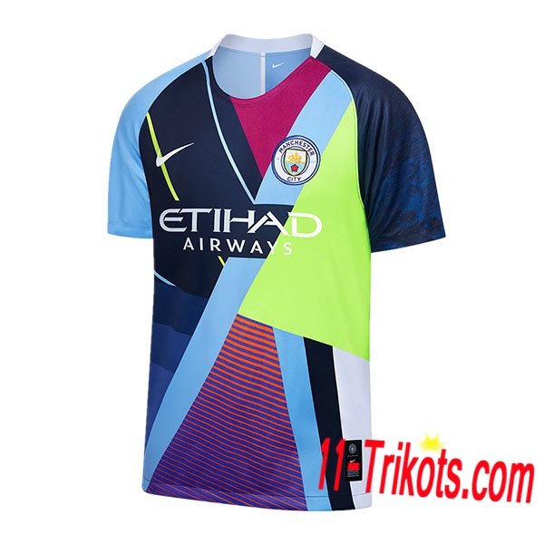 Neuestes Fussball Manchester City Fussballtrikot Feier 2019 2020 | 11-trikots