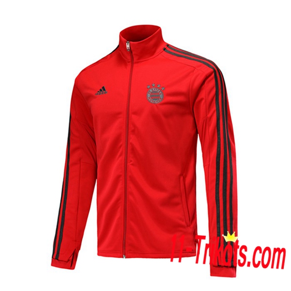 Nuevo Chaqueta Futbol Bayern Munich Roja 2019 2020