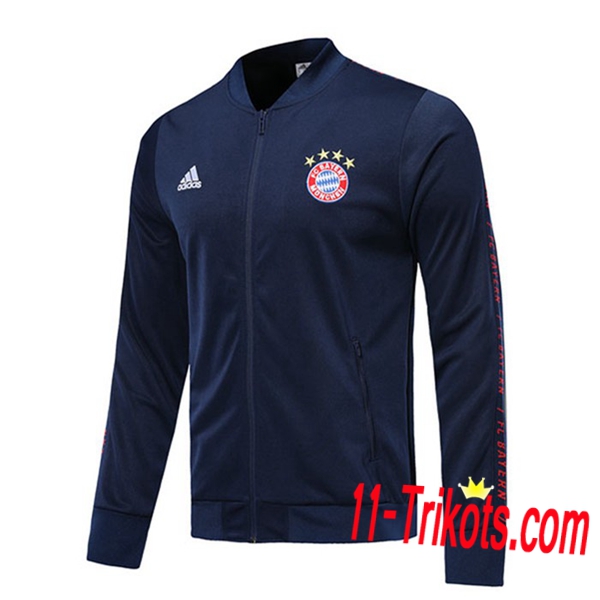 Nuevo Chaqueta Futbol Bayern Munich Azul oscuro 2019 2020