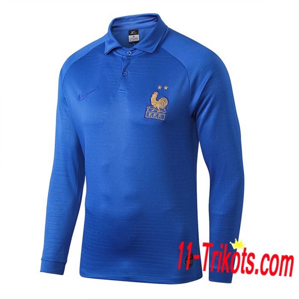 Sudadera de entrenamiento Francia 100 Aniversario Azul