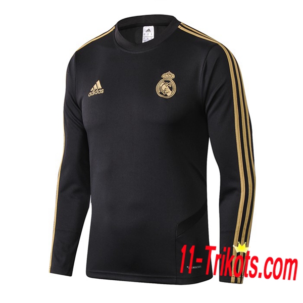 Sudadera de entrenamiento Real Madrid Negro 2019/2020