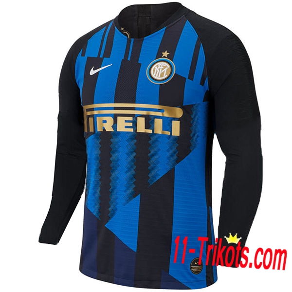 Neuestes Fussball Inter Milan Fussballtrikot 20. Jahrestag Langarm | 11-trikots