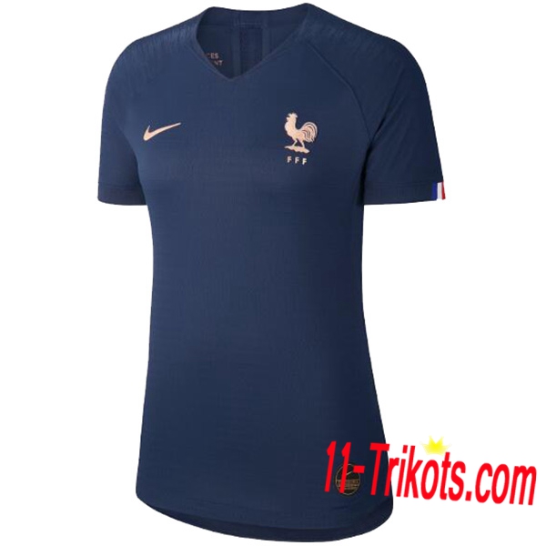 Neuestes Fussball Frankreich Dame Heimtrikot WM 2018 | 11-trikots